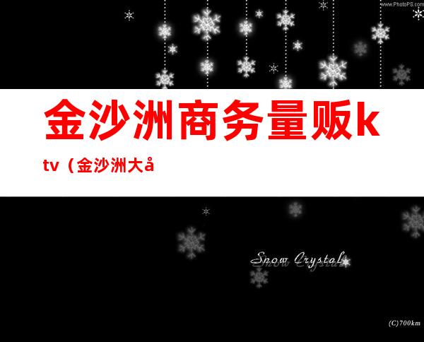 金沙洲商务量贩ktv(金沙洲大型商场)