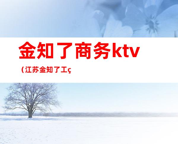 金知了商务ktv(江苏金知了工程管理有限公司)