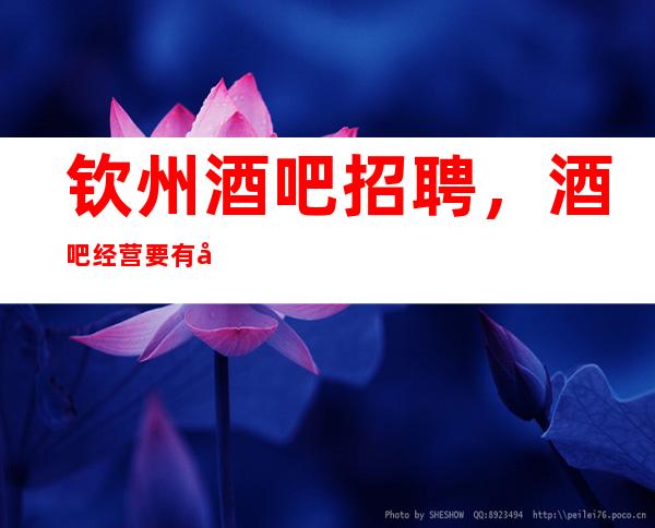 钦州酒吧招聘,酒吧经营要有创新思维