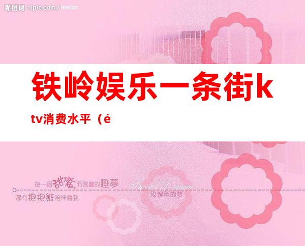 铁岭娱乐一条街ktv消费水平(铁岭娱乐一条街在哪)