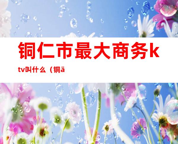 铜仁市最大商务ktv叫什么(铜仁大豪门KTV)