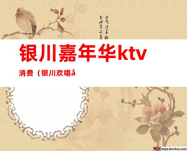 银川嘉年华ktv消费(银川欢唱年华ktv的电话)