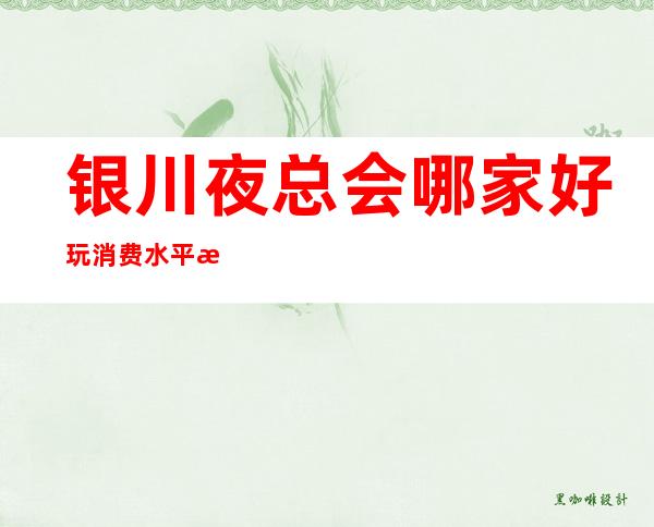 银川夜总会哪家好玩消费水平怎么样 – 银川金凤商务KTV