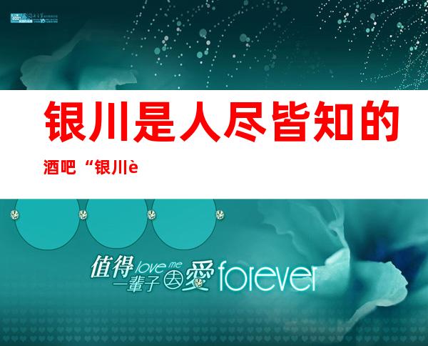 银川是人尽皆知的酒吧“银川虹湾会所酒吧”