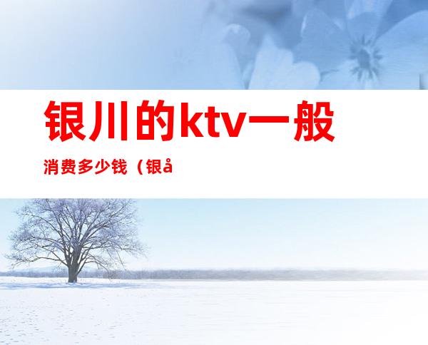 银川的ktv一般消费多少钱(银川的ktv怎么收费)