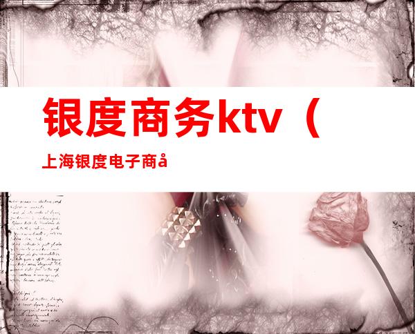 银度商务ktv(上海银度电子商务有限公司)