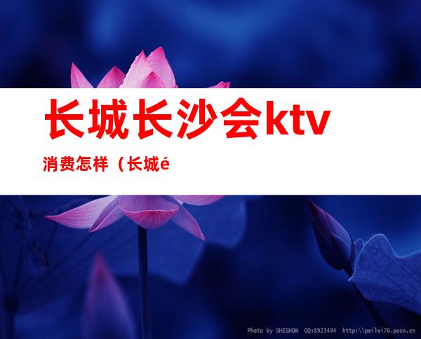 长城长沙会ktv消费怎样(长城长沙会ktv消费多少)