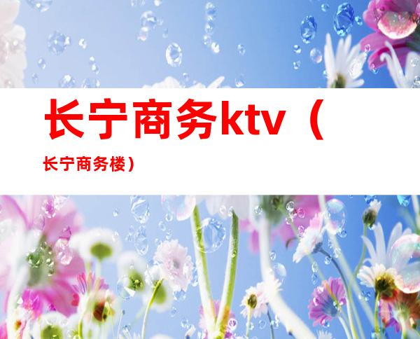 长宁商务ktv(长宁商务楼)