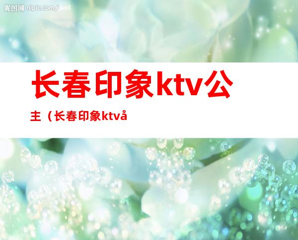 长春印象ktv公主(长春印象ktv公主多少钱)