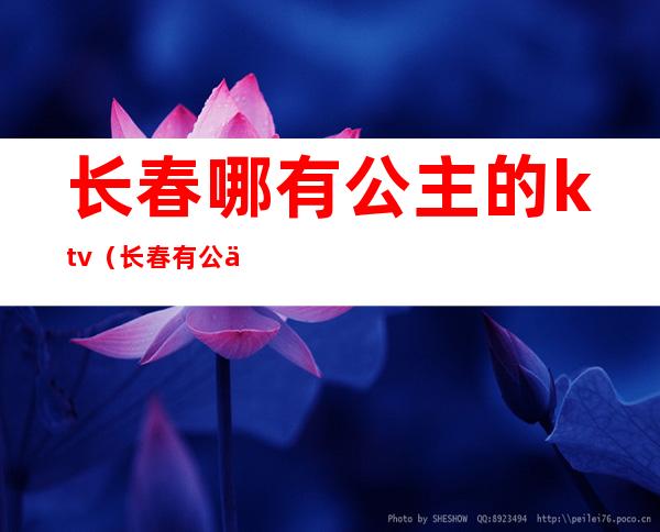 长春哪有公主的ktv(长春有公主岭吗)
