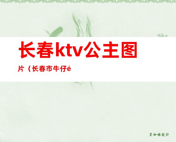 长春ktv公主图片(长春市牛仔酷ktv公主)