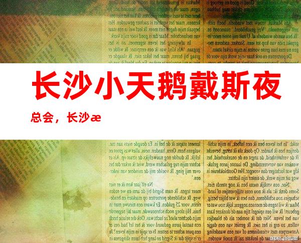 长沙小天鹅戴斯夜总会，长沙排名前十高档商务KTV