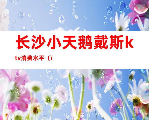 长沙小天鹅戴斯ktv消费水平()