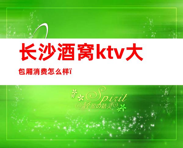 长沙酒窝ktv大包厢消费怎么样(长沙解放西酒窝ktv)