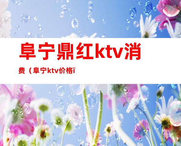阜宁鼎红ktv消费(阜宁ktv价格)