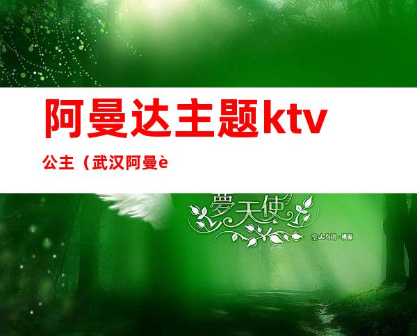 阿曼达主题ktv公主(武汉阿曼达主题ktv 公主)