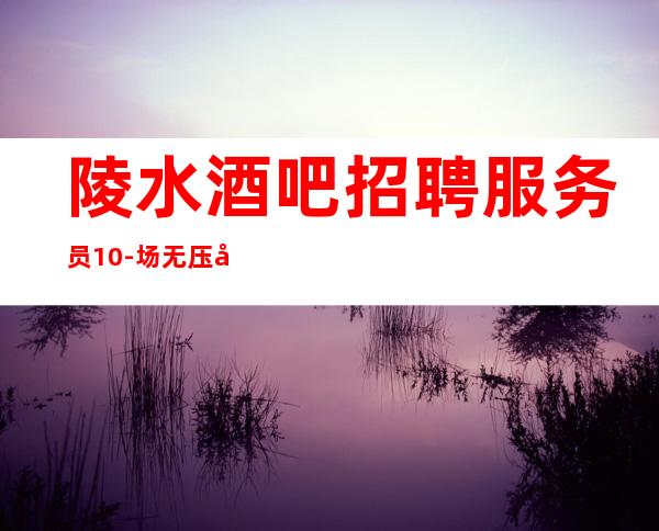 陵水酒吧招聘服务员10-场无压力-服务员不够