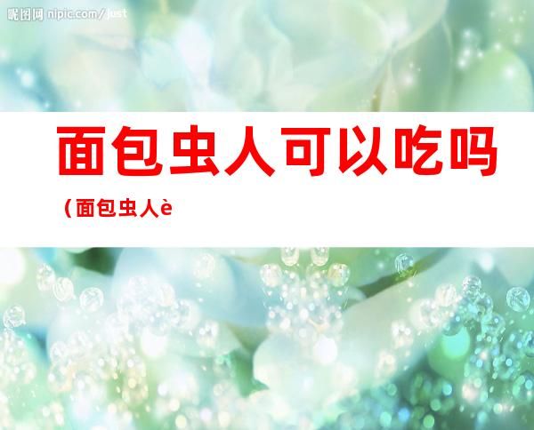 面包虫人可以吃吗(面包虫人能不能吃)