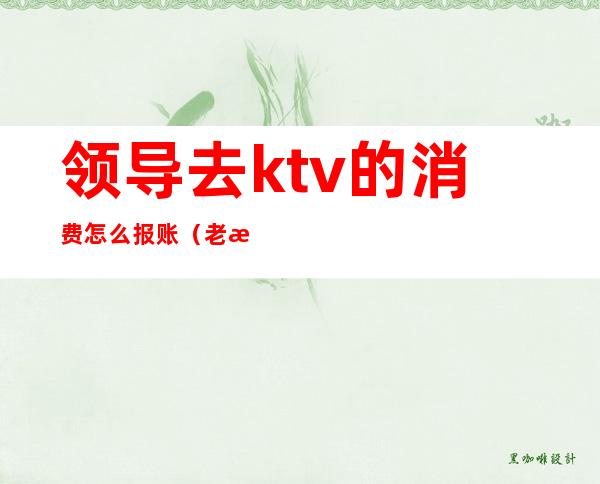 领导去ktv的消费怎么报账(老板请客去ktv)