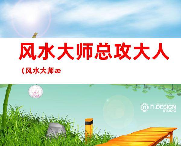 风水大师总攻大人(风水大师总攻大人第几章)