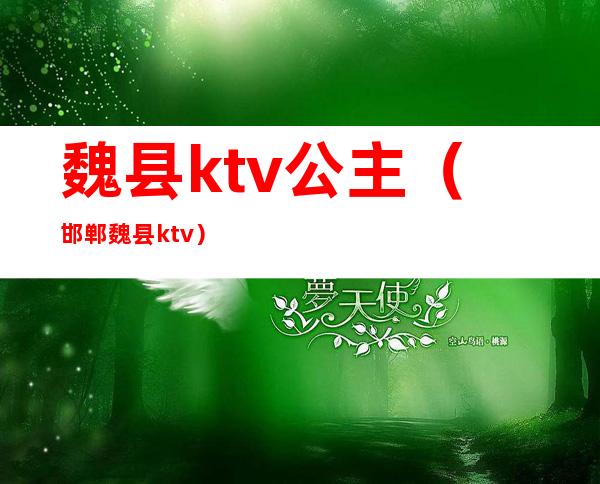 魏县ktv公主(邯郸魏县ktv)