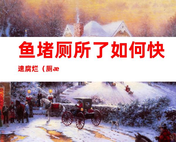 鱼堵厕所了如何快速腐烂(厕所被鱼堵了多久会腐烂)