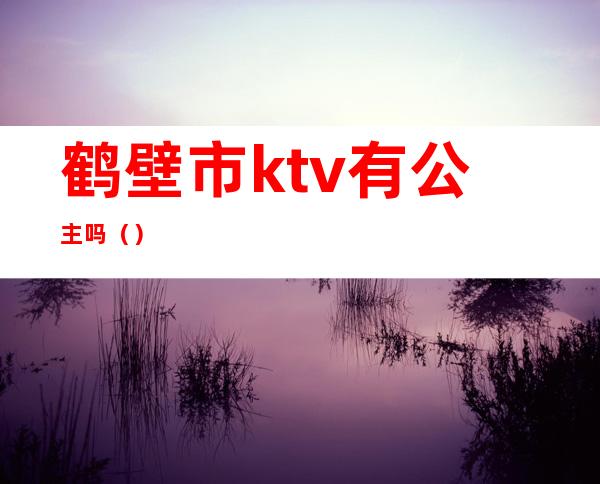 鹤壁市ktv有公主吗()