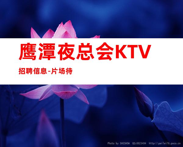 鹰潭夜总会KTV招聘信息-片场待遇高