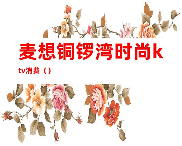 麦想铜锣湾时尚ktv消费()