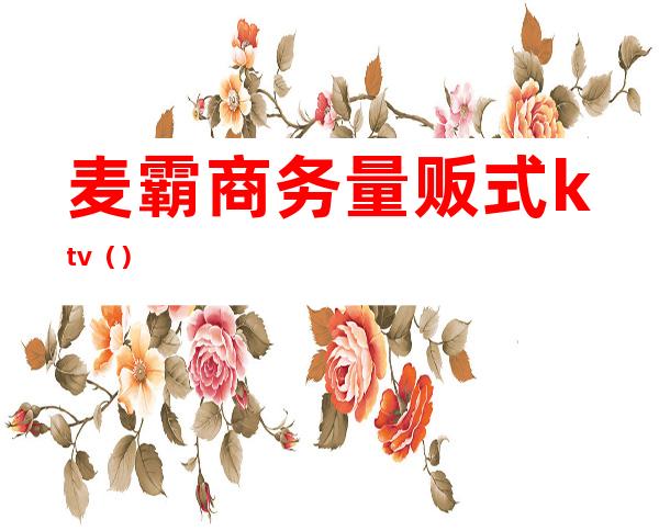 麦霸商务量贩式ktv()