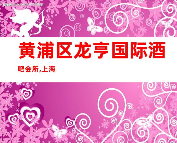 黄浦区龙亨国际酒吧会所,上海黄浦有名的高档酒吧预定
