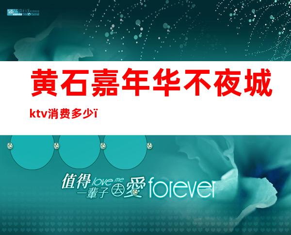 黄石嘉年华不夜城ktv消费多少()