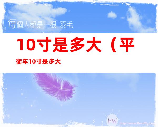 10寸是多大（平衡车10寸是多大）