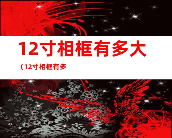 12寸相框有多大(12寸相框有多大参照物)
