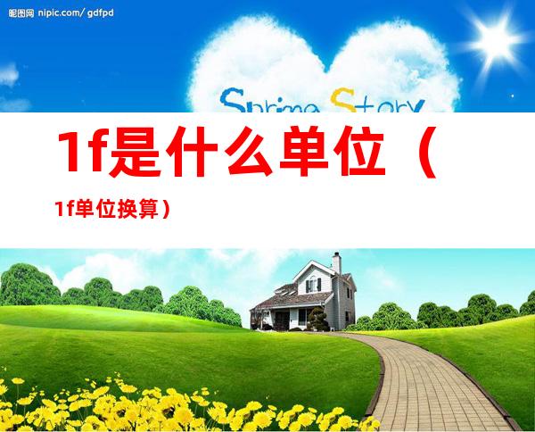 1f是什么单位（1f单位换算）
