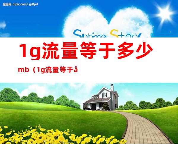 1g流量等于多少mb(1g流量等于多少M)