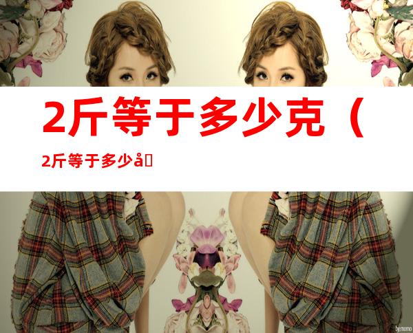 2斤等于多少克(2斤等于多少千克)