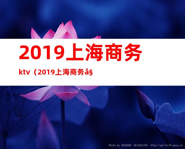 2019上海商务ktv(2019上海商务委出展补贴申请)