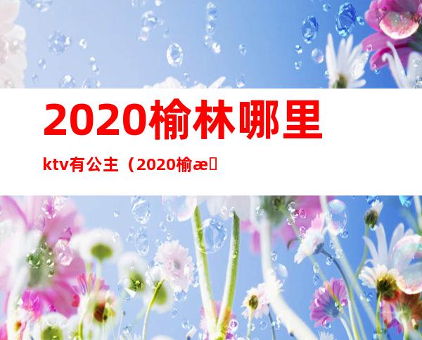 2020榆林哪里ktv有公主(2020榆林ktv高台)