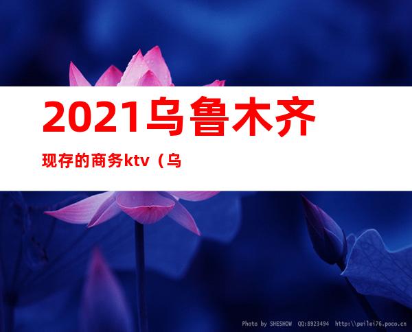2021乌鲁木齐现存的商务ktv(乌鲁木齐经济2021)