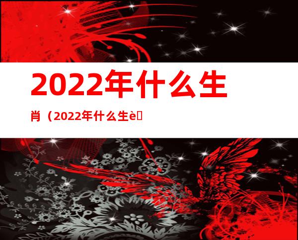 2022年什么生肖（2022年什么生肖）