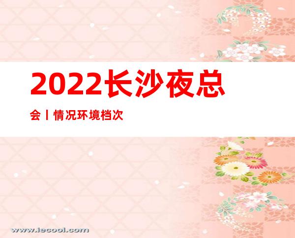 2022长沙夜总会丨情况环境档次豪华大气