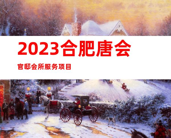 2023合肥唐会官邸会所服务项目多娱乐会所节目棒 – 合肥蜀山方大郢商务KTV