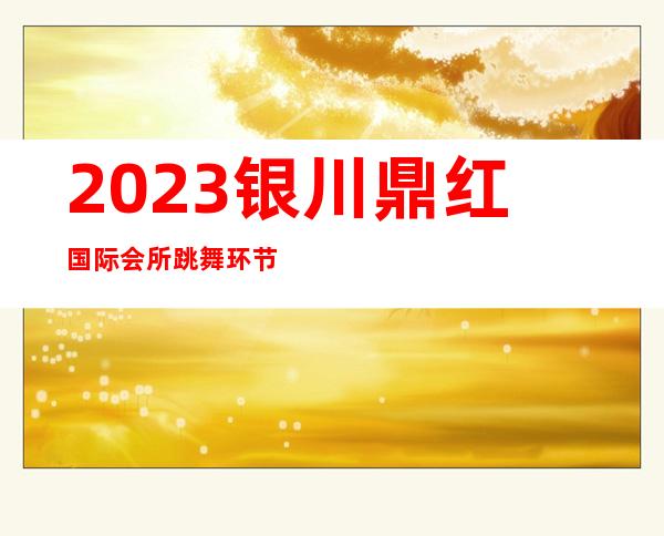 2023银川鼎红国际会所跳舞环节夜总会哪家好玩 – 银川永宁商务KTV
