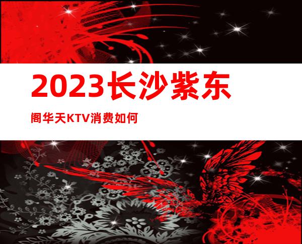 2023长沙紫东阁华天KTV消费如何娱乐会所预订 – 长沙望城金星北大道商务KTV