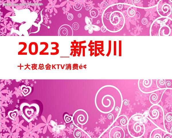 2023_新银川十大夜总会KTV消费预订排行榜名单公布