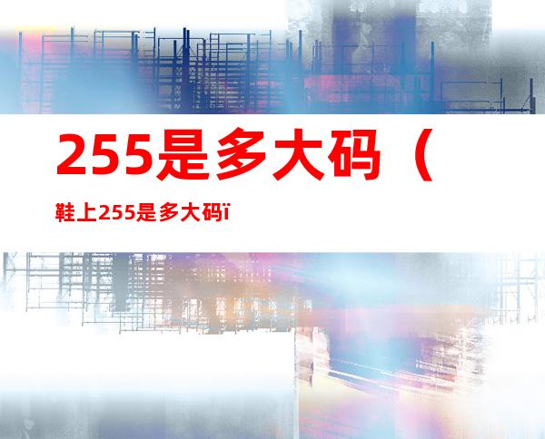 255是多大码(鞋上255是多大码)
