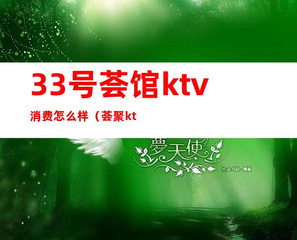 33号荟馆ktv消费怎么样(荟聚ktv花多少钱)