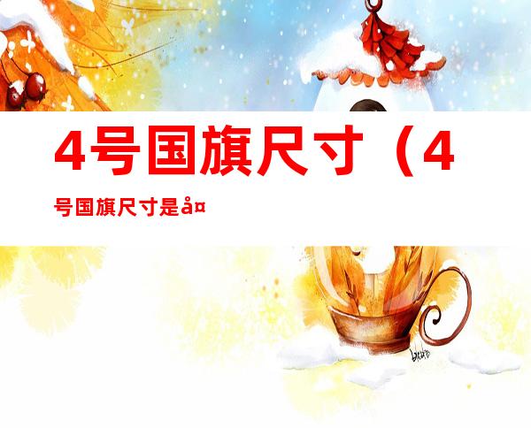 4号国旗尺寸(4号国旗尺寸是多少厘米的)