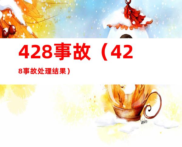428事故(428事故处理结果)